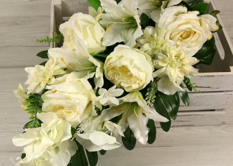 Kytica ruža ľalia hortenzia margaretka x14 JX2113-B007