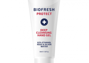 Čistiaci antibakteriálny dezinfekčný gél na ruky so striebrom Biofresh 50 ml