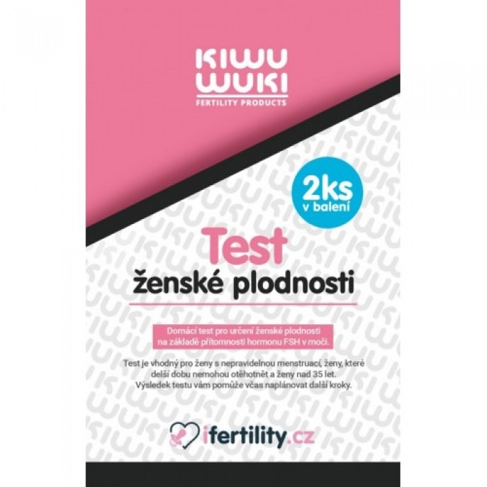 KIWU WUKI – Test ženskej plodnosti 2ks / bal