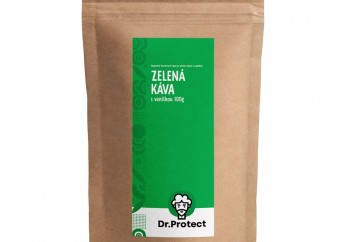Dr.Protect Zelená káva s vanilkou 100g