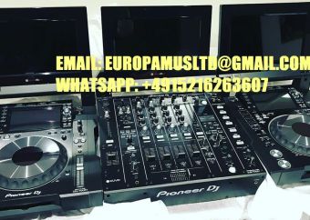 Pioneer DJ System 2x CDJ-TOUR1 & DJM-TOUR1 DJ Package eu